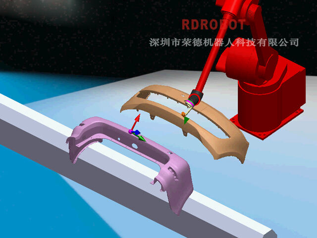 汽車(chē)保險(xiǎn)杠機(jī)器人涂裝設(shè)備